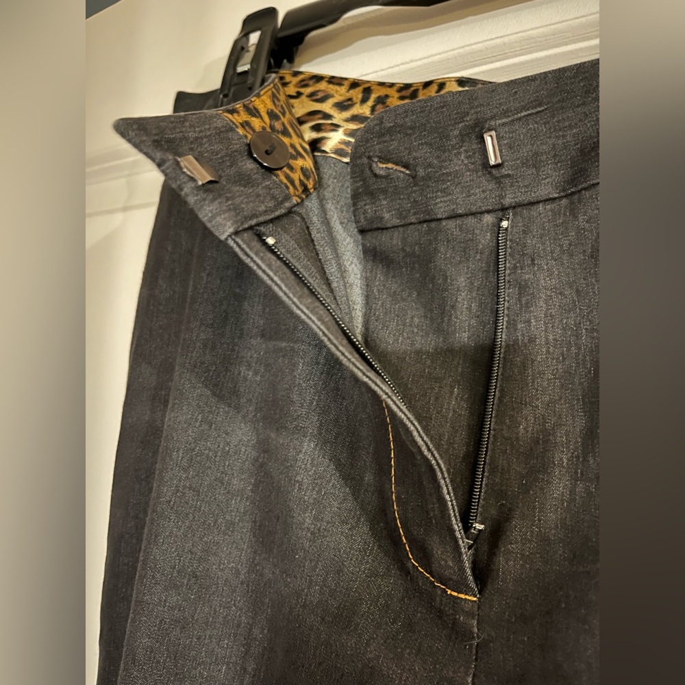 Vesti Denim Trouser Wide leg jeans dark wash size 8 - Picture 3 of 6